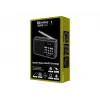 SANDBERG Speaker Radio FM+BT Recharge nešiojamas Bluetooth garsiakalbis su FM radiju, AUX, USB, MicroSD, 6W, juodas