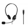 SANDBERG USB-C On-Ear Headset Bulk su triukšmą slopinančiu mikrofonu ir valdymo mygtukais (825-31)
