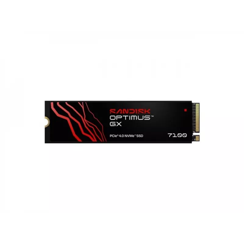 SanDisk 2TB M.2 NVMe PCIe 4.0 vidinis SSD - 1200 TBW, 7250 MB/s skaitymas, 6900 MB/s rašymas