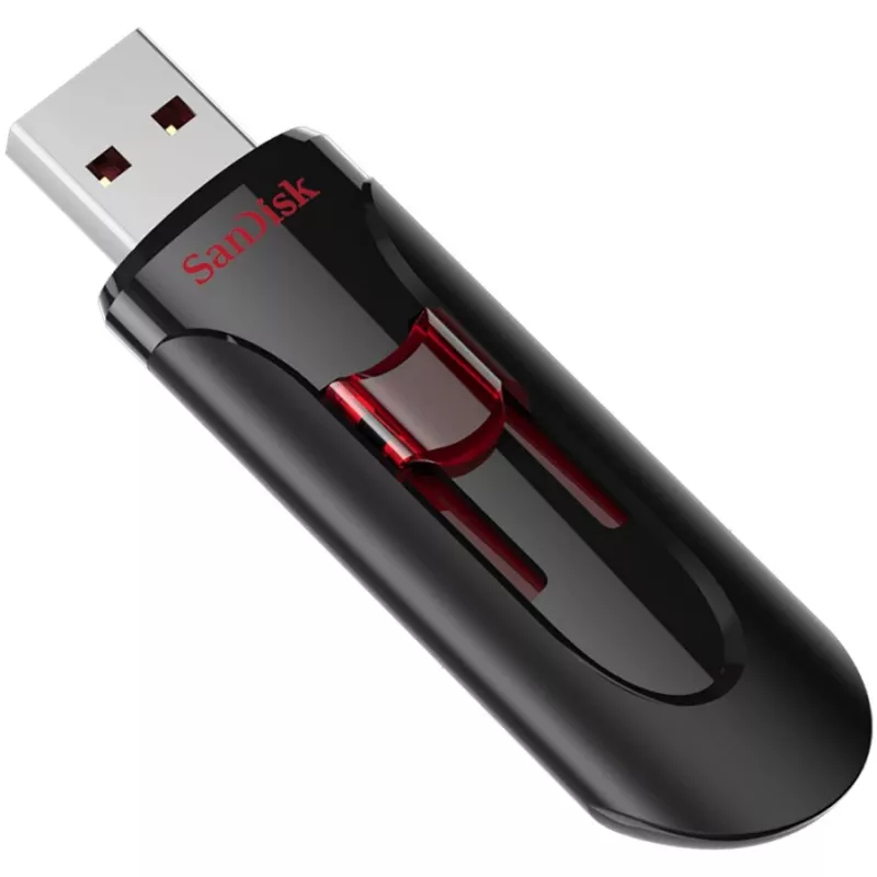 SanDisk Cruzer Glide 256GB USB 2.0 Flash Drive (SDCZ600-256G-G35) - Juoda
