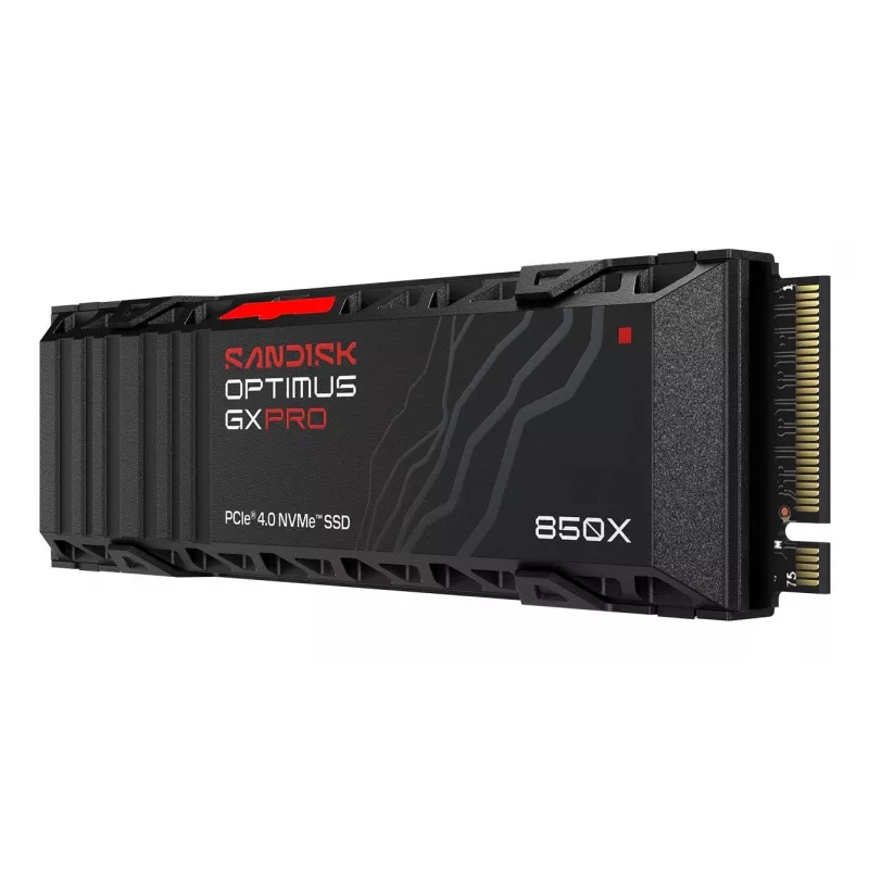 SanDisk Extreme M.2 NVMe SSD 1TB PCI Express 4.0 Skaitymas 7300 MB/s Rašymas 6300 MB/s
