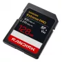 SanDisk Extreme PRO 128GB SDXC UHS-II atminties kortelė (V60, U3)