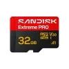 SanDisk Extreme PRO microSDHC 32GB UHS-I U3 V30 atminties kortelė, skaitymo greitis iki 100 MB/s