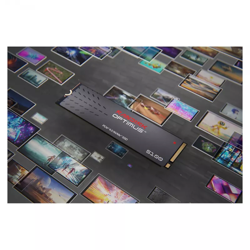 SanDisk Optimus 5100 2TB M.2 2280 PCIe 4.0 NVMe vidinis kietojo kūno diskas