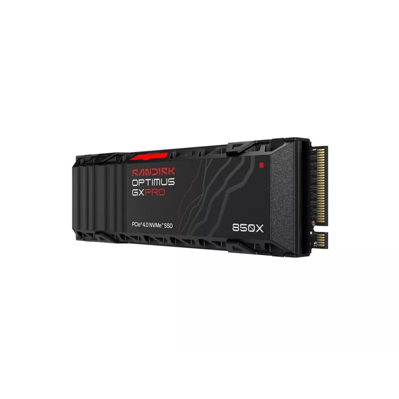 SanDisk Optimus GX PRO 850X 4TB vidinis SSD, M.2 2280 D5-M, PCIe 4.0 x4 NVMe, TCG Opal Encryption 2.01, integruotas aušintuvas