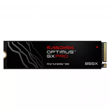 SanDisk Optimus GX PRO 850X 8TB M.2 2280 PCIe Gen4 x4 NVMe SSD su AES 256 bitų šifravimu