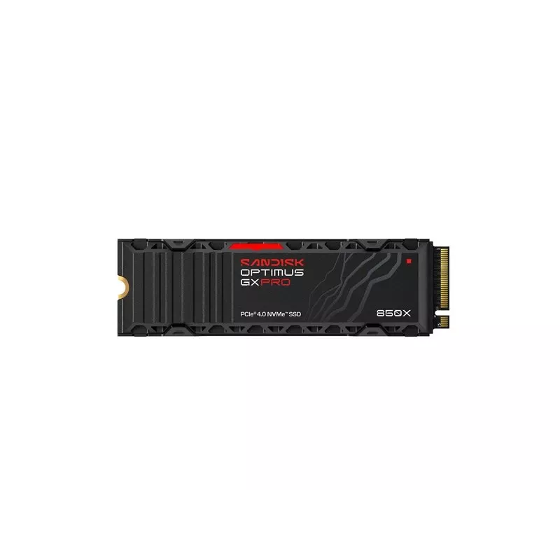 SanDisk Optimus GX PRO 850X NVMe SSD su aušintuvu, 8TB, M.2 2280, PCIe Gen4 x4 00226999