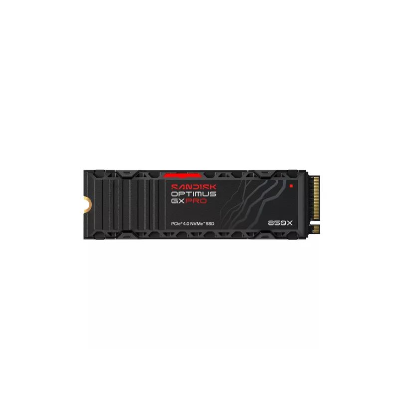 SanDisk Optimus GX PRO 850X NVMe SSD su aušintuvu, 8TB, M.2 2280, PCIe Gen4 x4 00226999