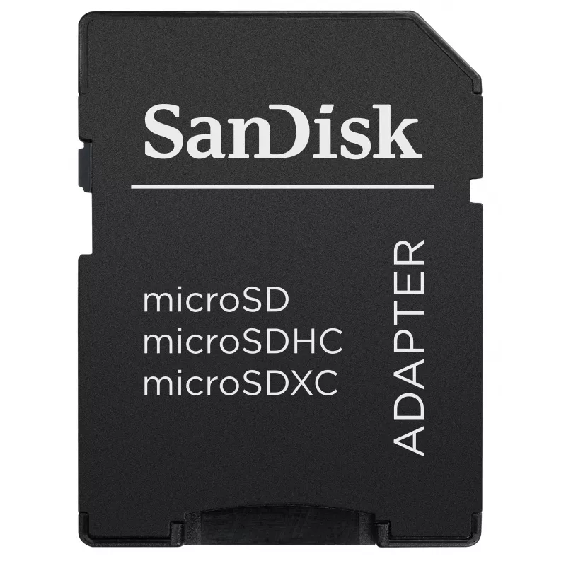 SanDisk Ultra 128GB microSDXC atminties kortelė su SD adapteriu