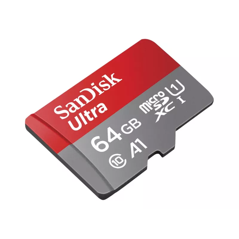 SanDisk Ultra 128GB microSDXC atminties kortelė su SD adapteriu