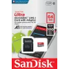 SanDisk Ultra 128GB microSDXC atminties kortelė su SD adapteriu