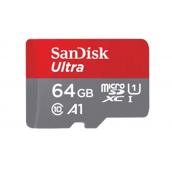 SanDisk Ultra 128GB microSDXC atminties kortelė su SD adapteriu