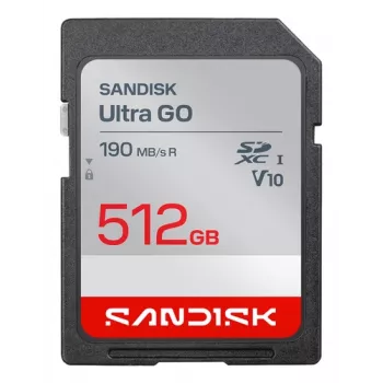 SanDisk Ultra GO microSDXC 512GB UHS-I U1 V10 A1 iki 190 MB/s skaitymo