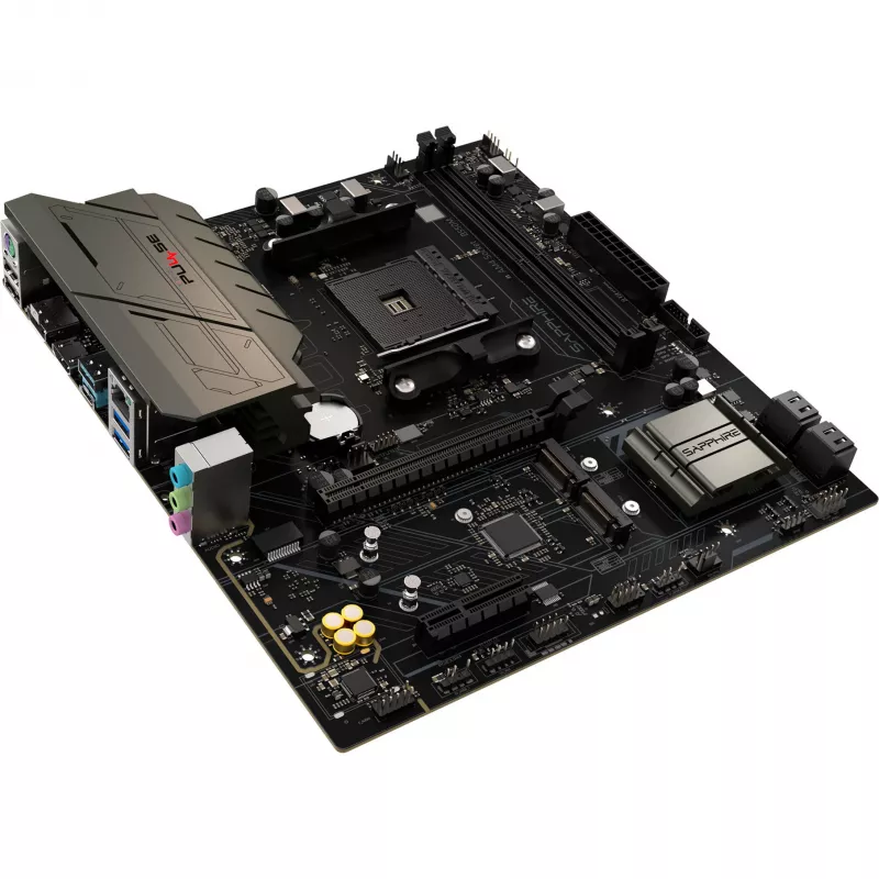 SAPPHIRE PULSE B550M AMD AM4 DDR4 Micro-ATX motininė plokštė