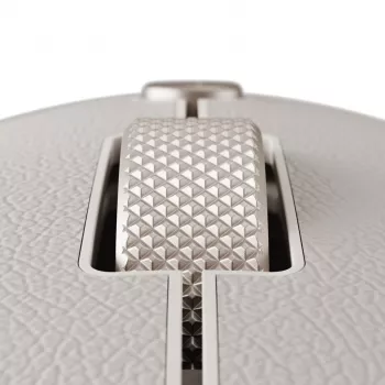 Satechi OntheGo Pelė - Belaidė Bluetooth ir 2.4GHz USB-A, Įkraunama, Kelių įrenginių, Smėlio