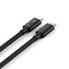 SATECHI Thunderbolt 5 Pro Cable 1m USB-C į USB-C – 120Gbps, 240W, juoda