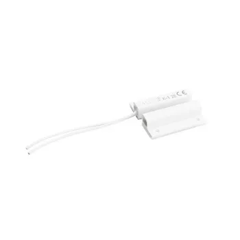 SATEL K-1 2E magnetinis kontaktas su reed jungikliu, paviršinis montavimas, baltas, 2EOL rezistoriai