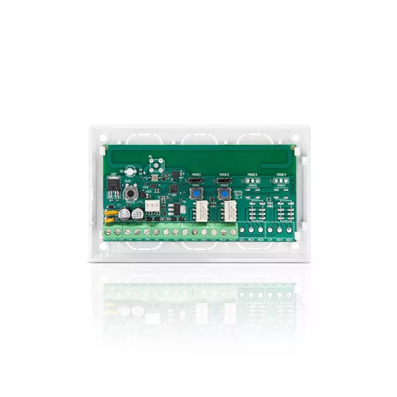 Satel RK-1K 433 MHz raktų pakabuko nuotolinio valdymo pultas, skirtas ABAX 2/ABAX signalizacijos sistemoms