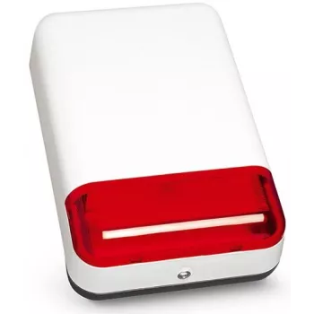 SATEL SPLZ-1011 R lauko sirena (raudona, 120 dB, IP54)