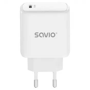 SAVIO LA-14 20W sieninis įkroviklis su Power Delivery 3.0