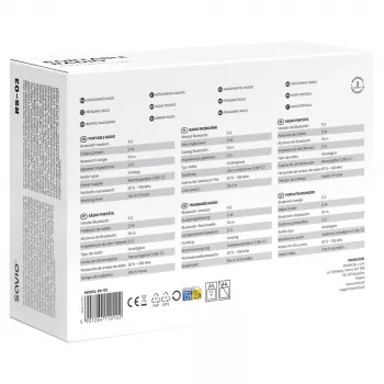 SAVIO RS-03 Nešiojamasis radijas FM/AM su MP3 USB/SD atkūrimu, Rožinis