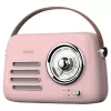 SAVIO RS-03 Nešiojamasis radijas FM/AM su MP3 USB/SD atkūrimu, Rožinis