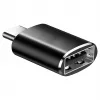 SAVIO TR-19 belaidis CarPlay & Android Auto adapteris, USB-C, 5GHz Wi-Fi, Bluetooth 5.0, juodos spalvos