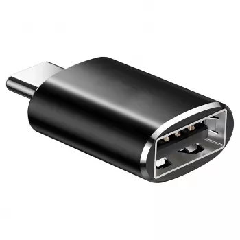 SAVIO TR-19 belaidis CarPlay & Android Auto adapteris, USB-C, 5GHz Wi-Fi, Bluetooth 5.0, juodos spalvos