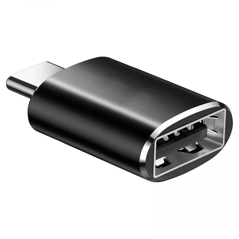 SAVIO TR-19 belaidis CarPlay & Android Auto adapteris, USB-C, 5GHz Wi-Fi, Bluetooth 5.0, juodos spalvos