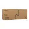 Sbox CC-1016B kabelių tvarkymo spiralinis įvyniojimas, juodas, 1,5 m, 16 mm