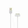 SBOX IPH4 USB-A į Apple 30-pin laidas, 2m, baltas, įkrovimui ir duomenims