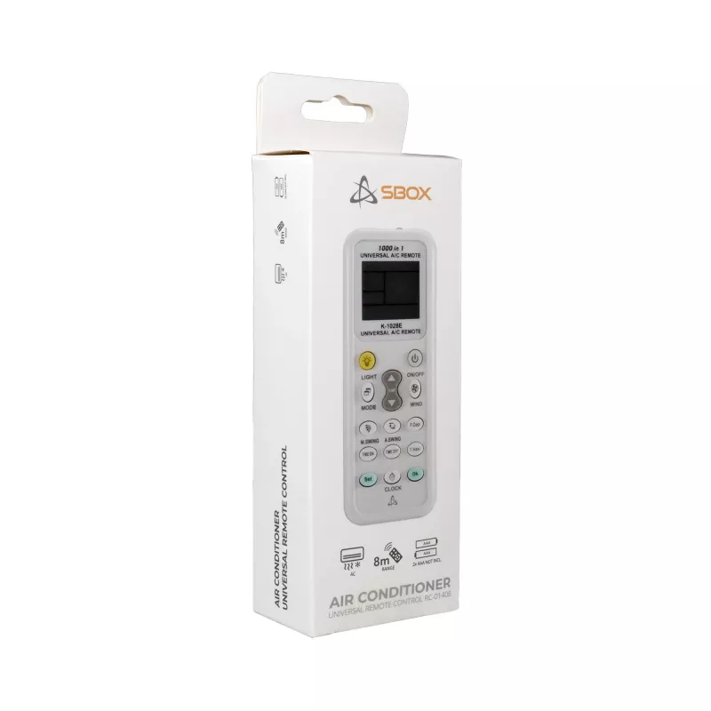 Sbox RC-01408 Universalus nuotolinio valdymo pultas oro kondicionieriui