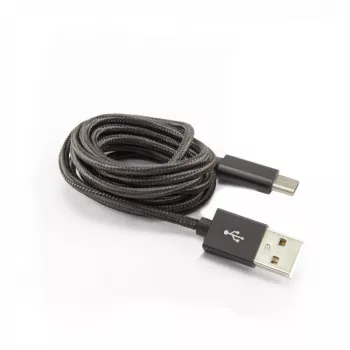 SBOX USB-TYPEC-15B USB-A į USB-C laidas 1,5 m Blackberry Black