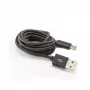SBOX USB-TYPEC-15B USB-A į USB-C laidas 1,5 m Blackberry Black