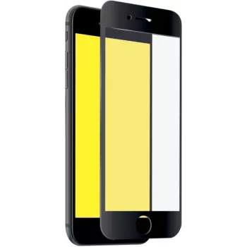 SBS Full Cover Glass Screen Protector, skirtas Apple iPhone SE 2020/2022, iPhone 8, 7, 6s, 6 - skaidrus, 9H kietumas, 2.5D užapvalinti kraštai, atsparus įbrėžimams, atsparus pirštų atspaudams, be burbuliukų, 1 vnt.