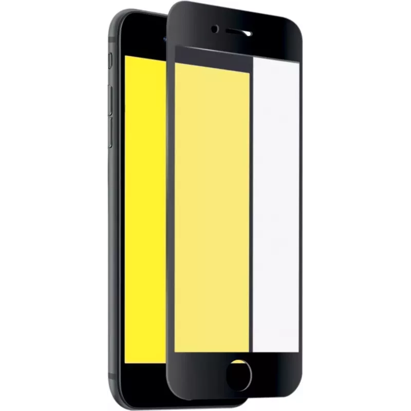 SBS Full Cover Glass Screen Protector, skirtas Apple iPhone SE 2020/2022, iPhone 8, 7, 6s, 6 - skaidrus, 9H kietumas, 2.5D užapvalinti kraštai, atsparus įbrėžimams, atsparus pirštų atspaudams, be burbuliukų, 1 vnt.