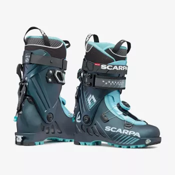 SCARPA F1 WOMAN Slidinėjimo batai 230 Mondo Anthracite Aqua TLT