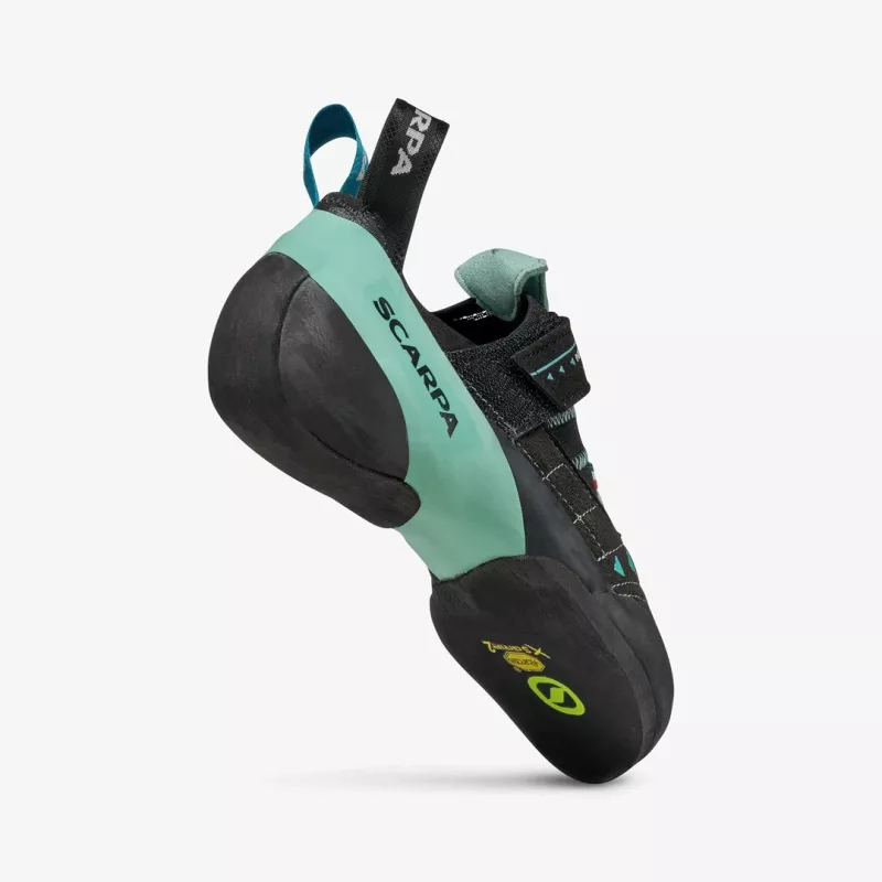 SCARPA Instinct VS Women's Climbing Shoes - Black/Aqua - EU 38.5