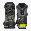 Scarpa Manta Tech GTX Mountaineering Boots - Shark/Lime (EU 46.5)