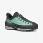 SCARPA Mescalito Planet Woman Approach Shoe 38.5 Jade/Black