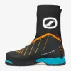Scarpa Phantom Tech HD Mountaineering Boots - Black/Bright Orange - Size 42.5