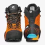 Scarpa Ribelle HD Mountaineering Boots Men's Size 44 Black/Orange