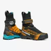 Scarpa Ribelle Tech 3 HD Mountaineering Boots - Black/Bright Orange - Size EU 42.5