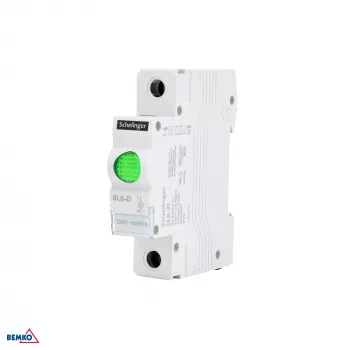 SCHELINGER A15-SL8-ZI LED signalinė lemputė, žalia, 230 V AC, IP65, montavimas į skydą, 22 mm