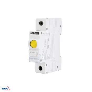 SCHELINGER SL8 LED signalinė lemputė geltona 230V AC skydiniam montavimui IP65