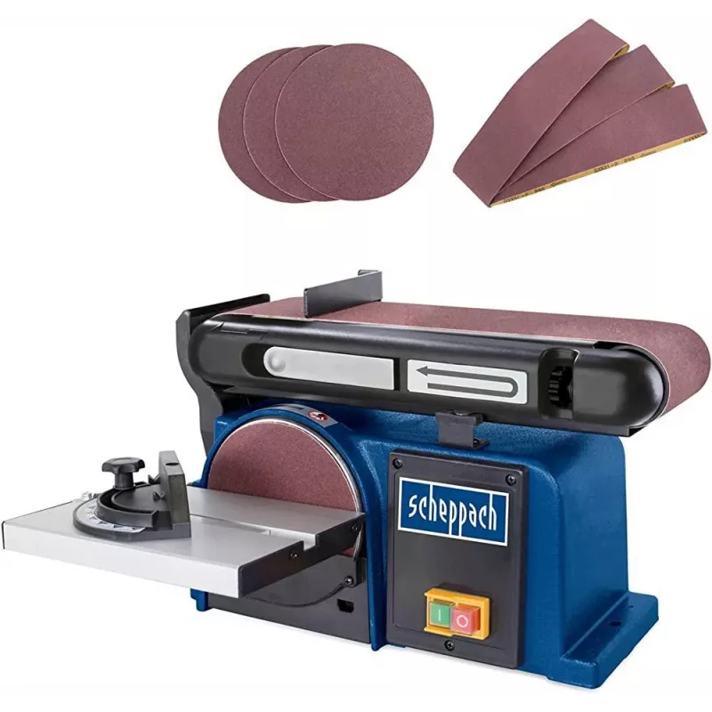 SCHEPPACH Juostinis ir diskinis šlifuoklis 370W 230V