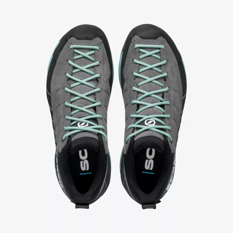 SCHEPPACH Scarpa MESCALITO GTX WOMAN, 40.5, Midgray - Aqua