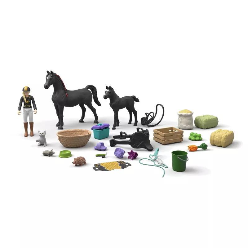 Schleich HORSE CLUB 2026 advento kalendorius - Winter Wonderland Ride