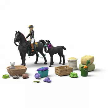 Schleich HORSE CLUB 2026 advento kalendorius - Winter Wonderland Ride