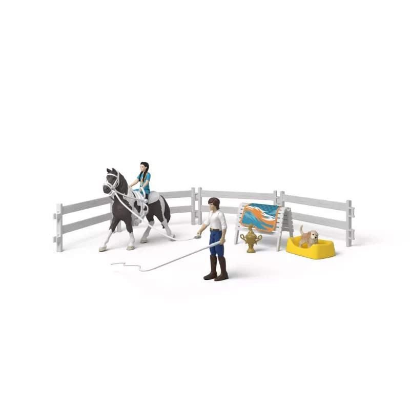 Schleich Horse Club Kim's Vaulting Set